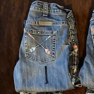 cowgirl tuff jeans size 26x31